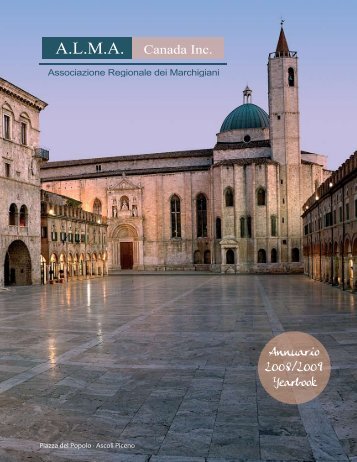 Annuario 2008/2009 Yearbook - Alma Canada