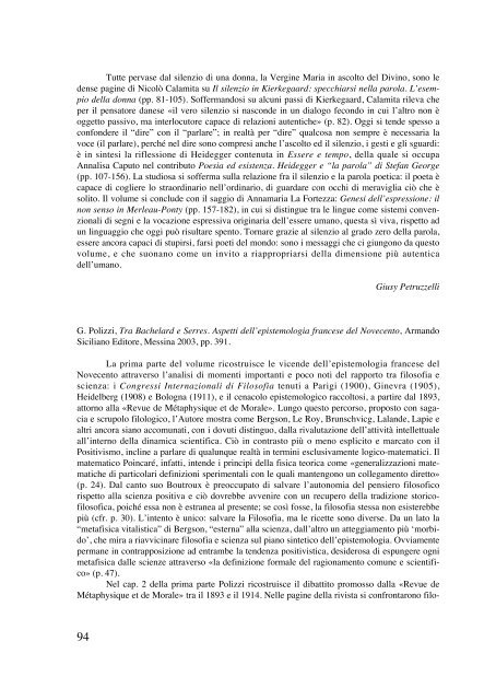 Bollettino n. 184 - Società Filosofica Italiana