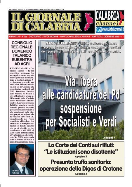 per - Il Giornale di Calabria