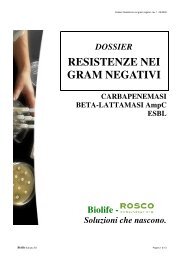 RESISTENZE NEI GRAM NEGATIVI - Biolife