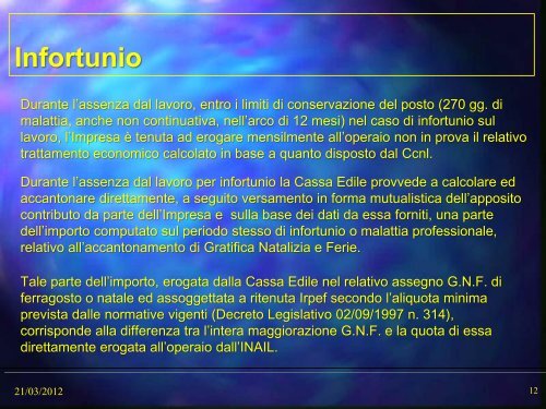 La busta paga dell'operaio edile - Ordine dei Dottori Commercialisti ...