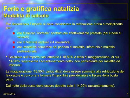 La busta paga dell'operaio edile - Ordine dei Dottori Commercialisti ...