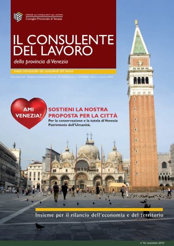 scarica la rivista in formato pdf - Ordine dei consulenti del lavoro ...