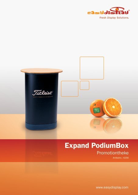 Expand Podiumbox Promotion Counter - Easydisplay.com