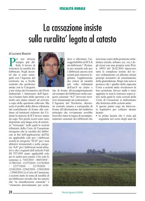 Leggi il pdf - Collegio Nazionale dei Periti Agrari » e dei Periti Agrari ...