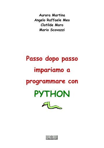 Manuale di Python - Linuxdidattica.org