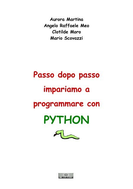 Manuale di Python - Linuxdidattica.org