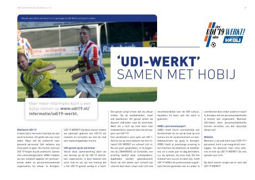 “UDI’19 is meer dan voetbal alleen”