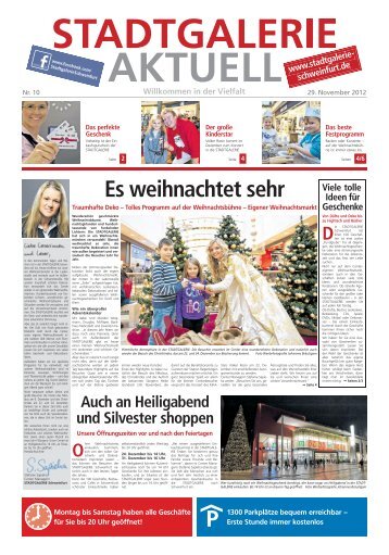 Es weihnachtet sehr - STADTGALERIE, Schweinfurt