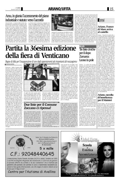 Edizione del 25/04/2013 - Corriere