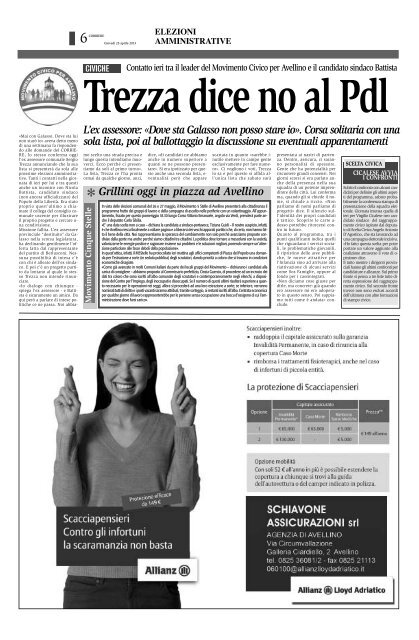 Edizione del 25/04/2013 - Corriere