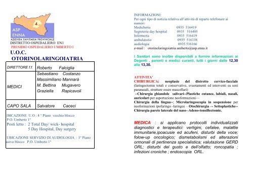 Carta dei Servizi del Presidio Ospedaliero Umberto I di Enna.pdf