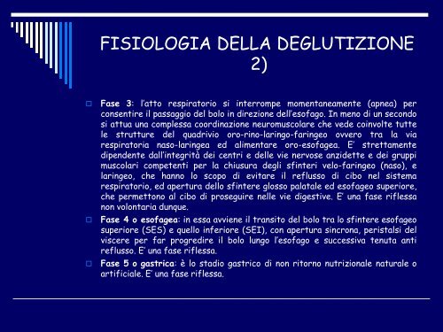 approccio alla disfagia nel paziente demente - Associazione Geriatri ...