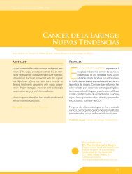 CáNCER dE LA LARiNGE: NUEvAS TENdENCiAS - Instituto ...