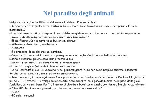 Nel paradiso degli animali - The International School of Turin