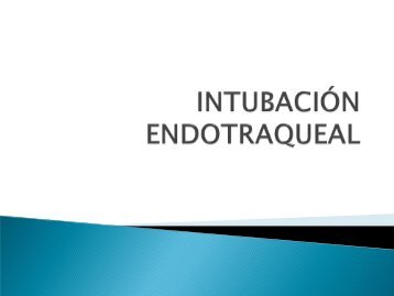 Intubación endotraqueal - docvadis