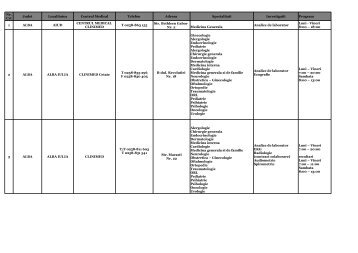 CLINICI TARA MARTIE 2010-1.pdf - OAR Bucuresti