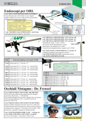 Endoscopi per ORL