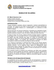 MANEJO DE VIA AEREA - Medicina de Urgencia UC