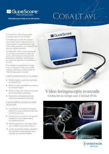 Vídeo-laringoscopia avanzada