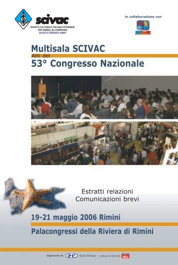 53° Congresso Nazionale Multisala SCIVAC Rimini, 19-21 Maggio ...
