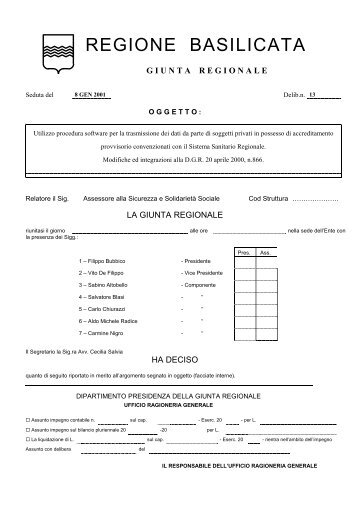 REGIONE BASILICATA
