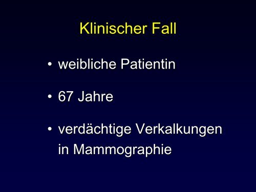 Radiologische Diagnostik und Therapie von Tumorerkrankungen