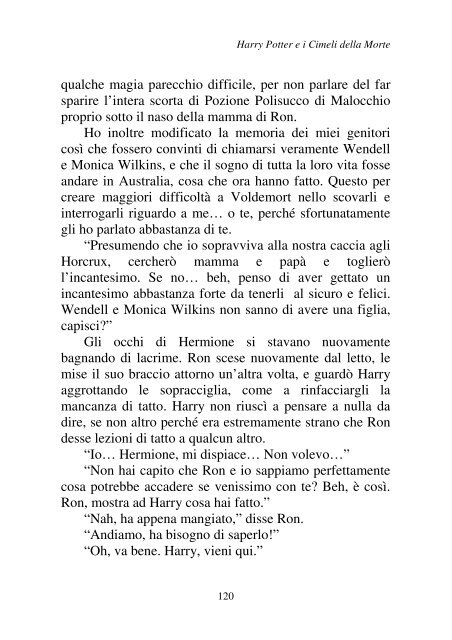 Harry Potter and the Deathly Hallows.pdf - I due volti della vita: il ...