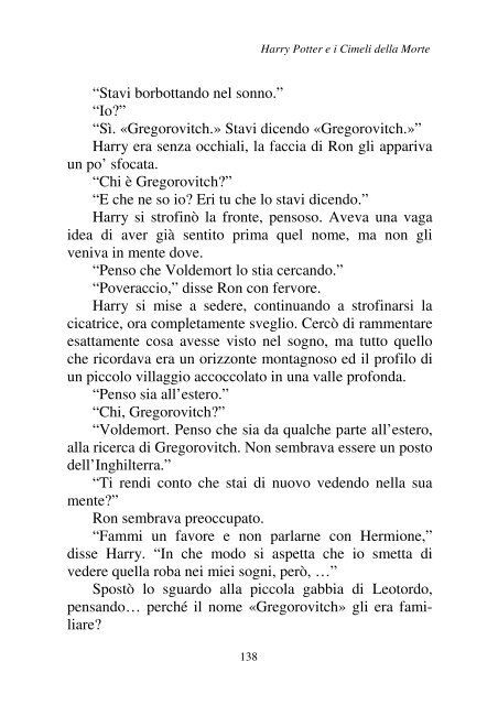 Harry Potter and the Deathly Hallows.pdf - I due volti della vita: il ...