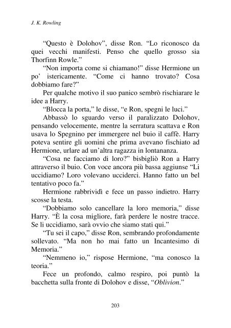 Harry Potter and the Deathly Hallows.pdf - I due volti della vita: il ...