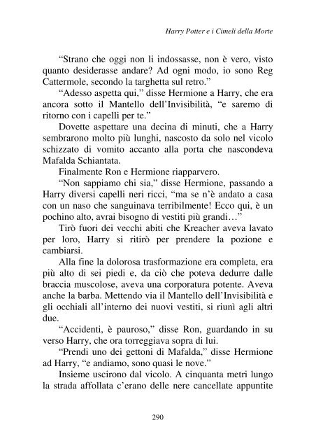 Harry Potter and the Deathly Hallows.pdf - I due volti della vita: il ...