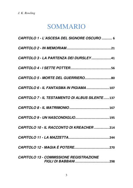 Harry Potter and the Deathly Hallows.pdf - I due volti della vita: il ...