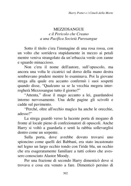 Harry Potter and the Deathly Hallows.pdf - I due volti della vita: il ...