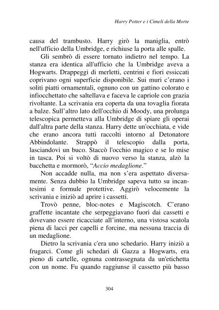 Harry Potter and the Deathly Hallows.pdf - I due volti della vita: il ...