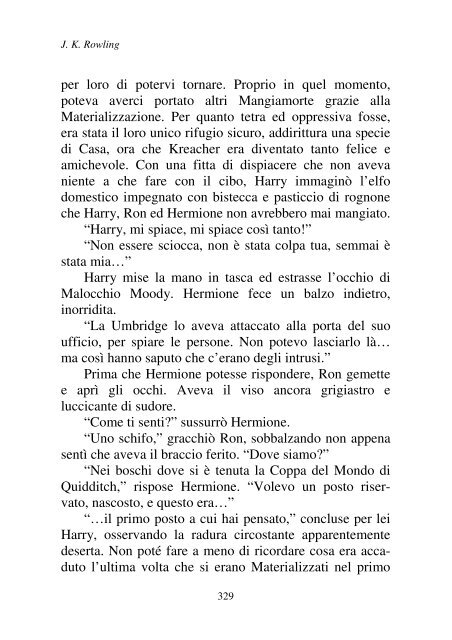 Harry Potter and the Deathly Hallows.pdf - I due volti della vita: il ...