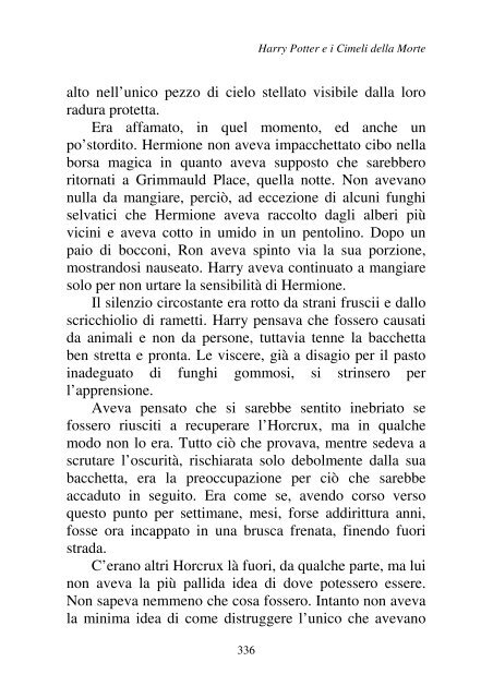 Harry Potter and the Deathly Hallows.pdf - I due volti della vita: il ...