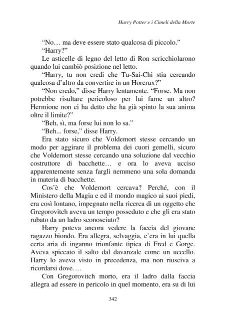 Harry Potter and the Deathly Hallows.pdf - I due volti della vita: il ...