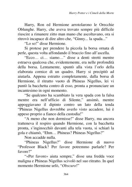 Harry Potter and the Deathly Hallows.pdf - I due volti della vita: il ...