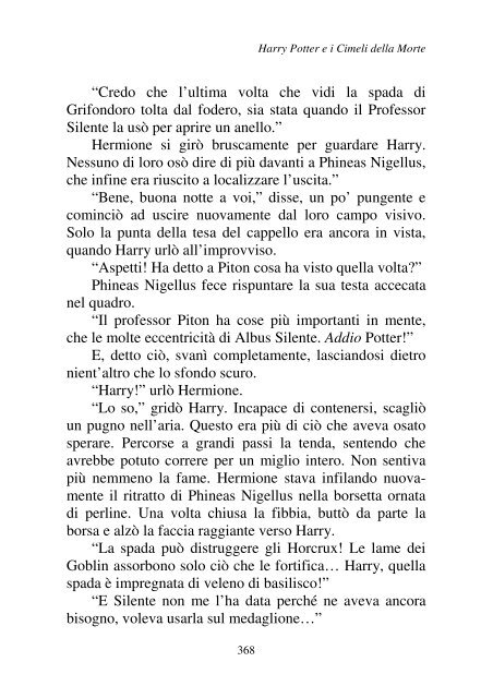 Harry Potter and the Deathly Hallows.pdf - I due volti della vita: il ...