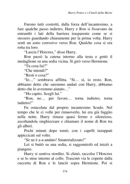 Harry Potter and the Deathly Hallows.pdf - I due volti della vita: il ...