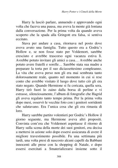 Harry Potter and the Deathly Hallows.pdf - I due volti della vita: il ...