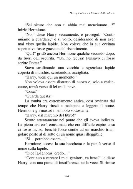 Harry Potter and the Deathly Hallows.pdf - I due volti della vita: il ...