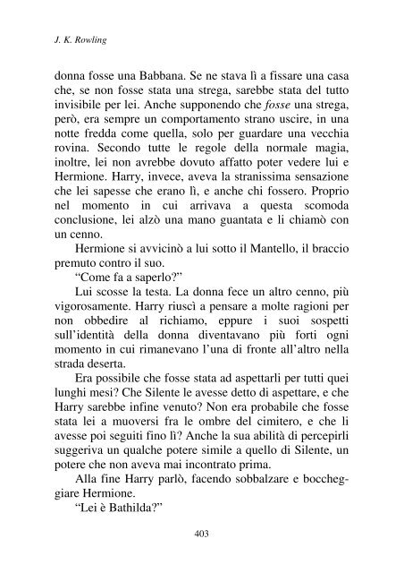 Harry Potter and the Deathly Hallows.pdf - I due volti della vita: il ...