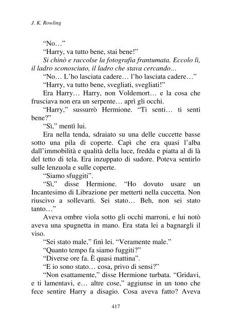 Harry Potter and the Deathly Hallows.pdf - I due volti della vita: il ...