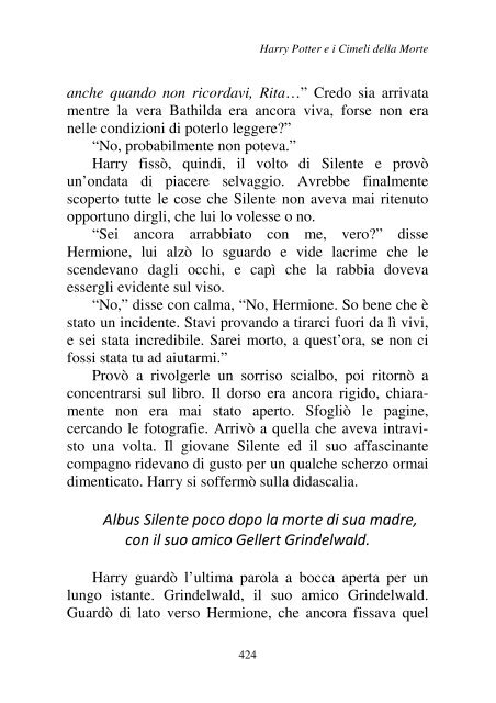 Harry Potter and the Deathly Hallows.pdf - I due volti della vita: il ...