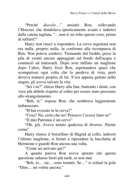 Harry Potter and the Deathly Hallows.pdf - I due volti della vita: il ...