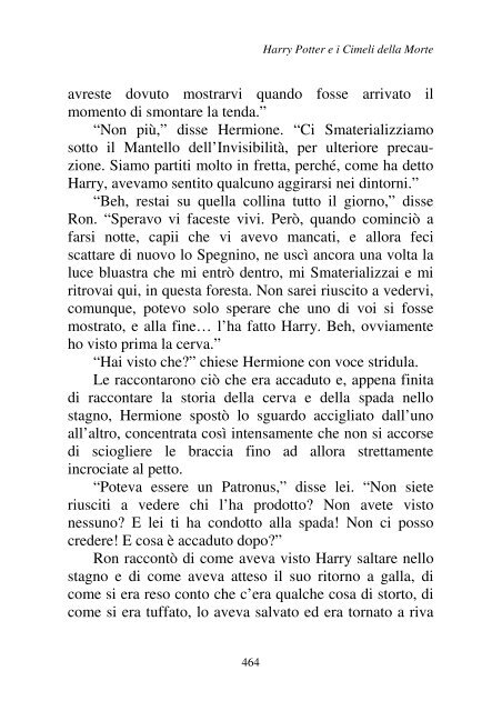 Harry Potter and the Deathly Hallows.pdf - I due volti della vita: il ...