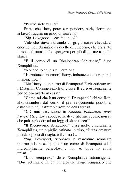 Harry Potter and the Deathly Hallows.pdf - I due volti della vita: il ...