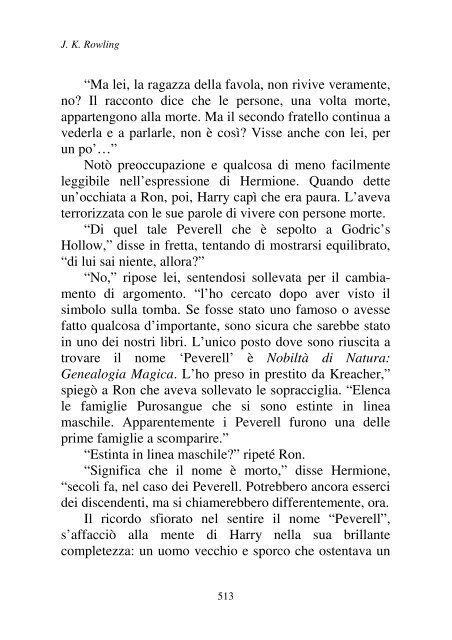 Harry Potter and the Deathly Hallows.pdf - I due volti della vita: il ...