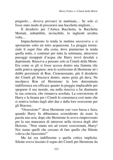 Harry Potter and the Deathly Hallows.pdf - I due volti della vita: il ...